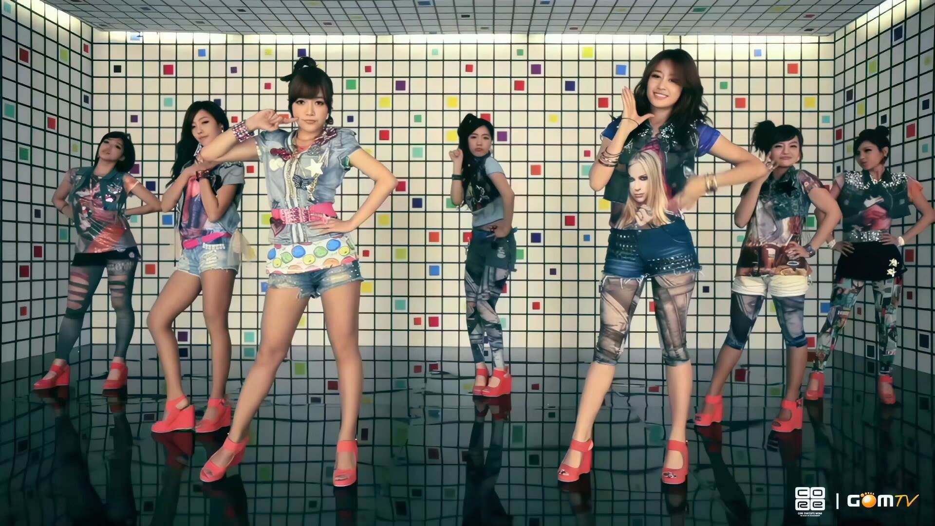 【4KMV】♔T-ARA♔ Round & Round 彩蛋版 MV