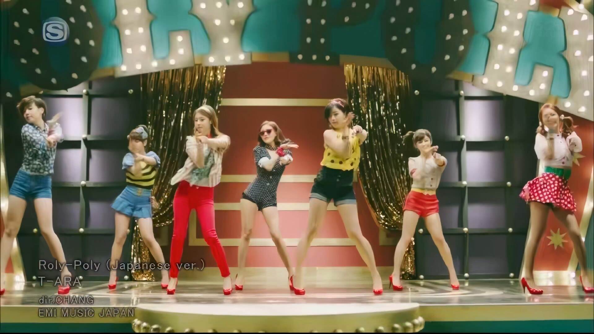 【4KMV】♔T-ARA♔ Roly Poly 日语版 MV